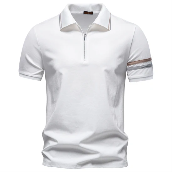 Men’s Urban Zip Performance Polo Shirt