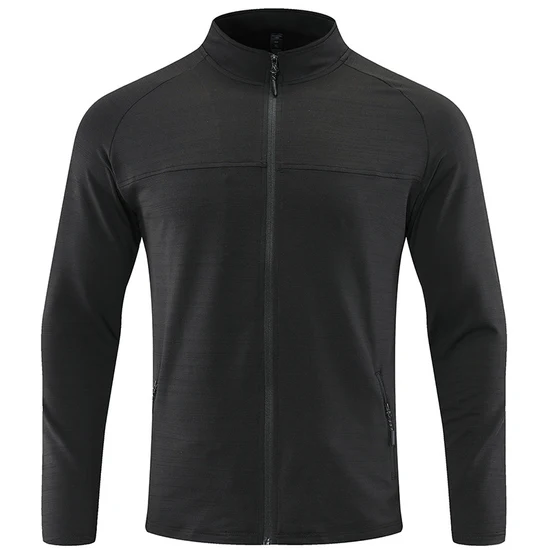 Muscle Fit Full Zip Athletic Jacket