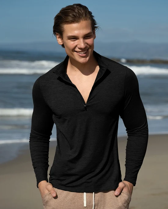Softest Performance Tech Half Zip With Side Pocket (Final Restock)