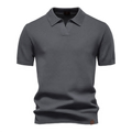 Men’s Minimalist Knit Polo Shirt