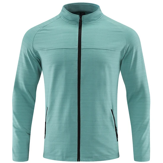 Muscle Fit Full Zip Athletic Jacket