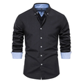 Long Sleeve Casual Button-Down Shirt