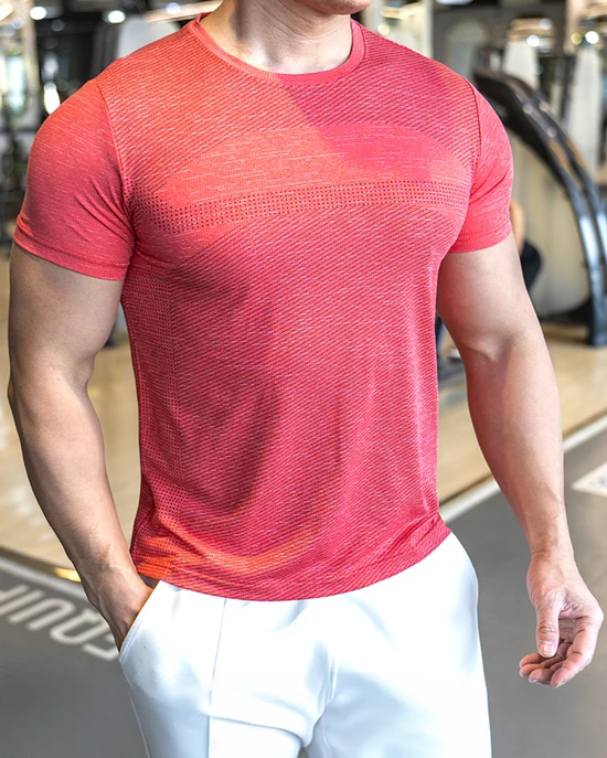 Quick Dry Short Sleeve Tee Muscle Fit
