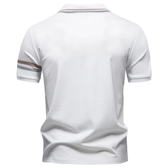 Men’s Urban Zip Performance Polo Shirt