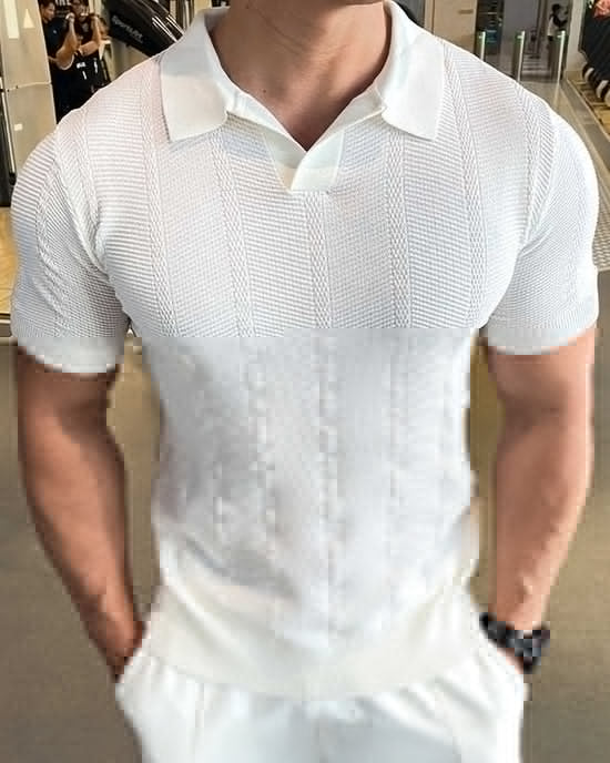 Ice Silk Polo Short Sleeves